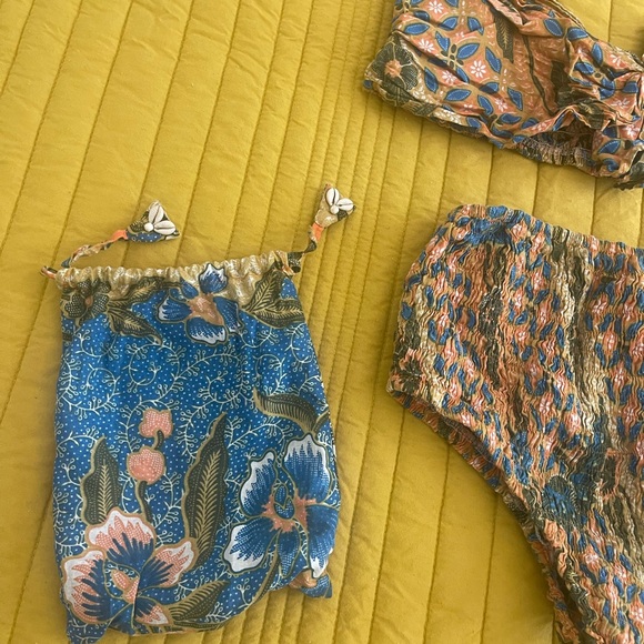 Andi Bagus X Naked Tiger Bardot Batik Hi Waist Bikini - Picture 5 of 9